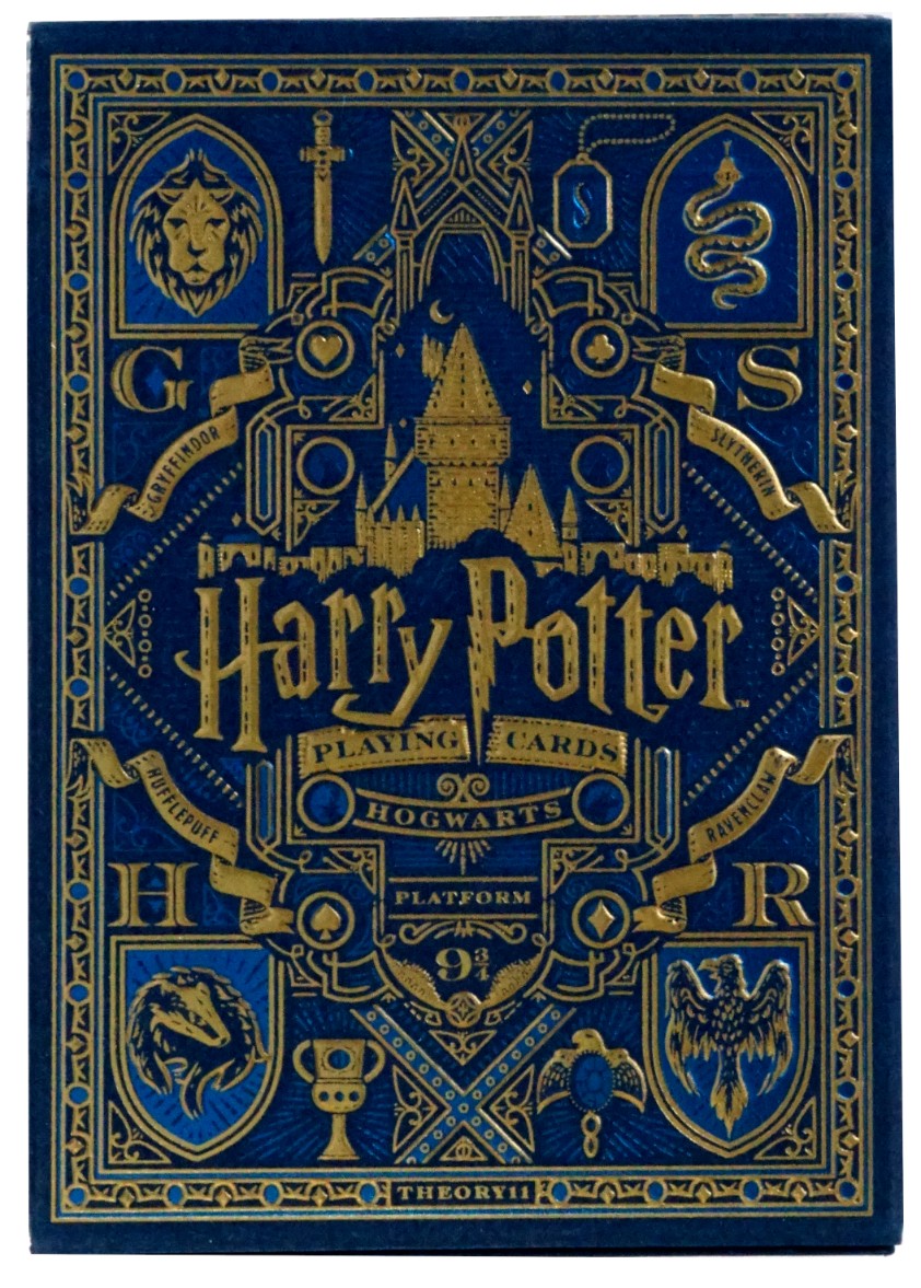 Karty do gry BICYCLE HARY POTTER BLUE REVENCLAW 1 TALIA