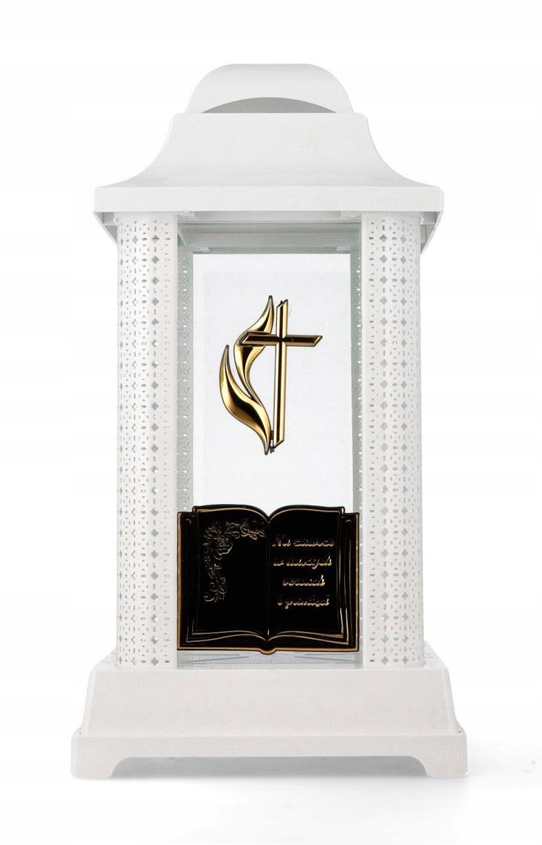 Znicz Fermo Alba biały 36cm Typ inny