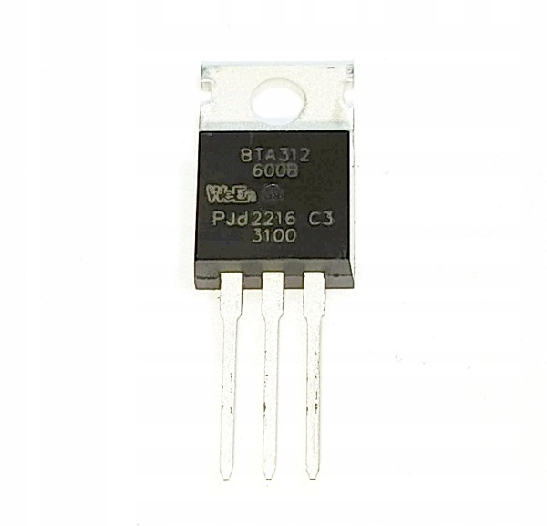 TRIAK BTA 312-600B TO220 12A-600V