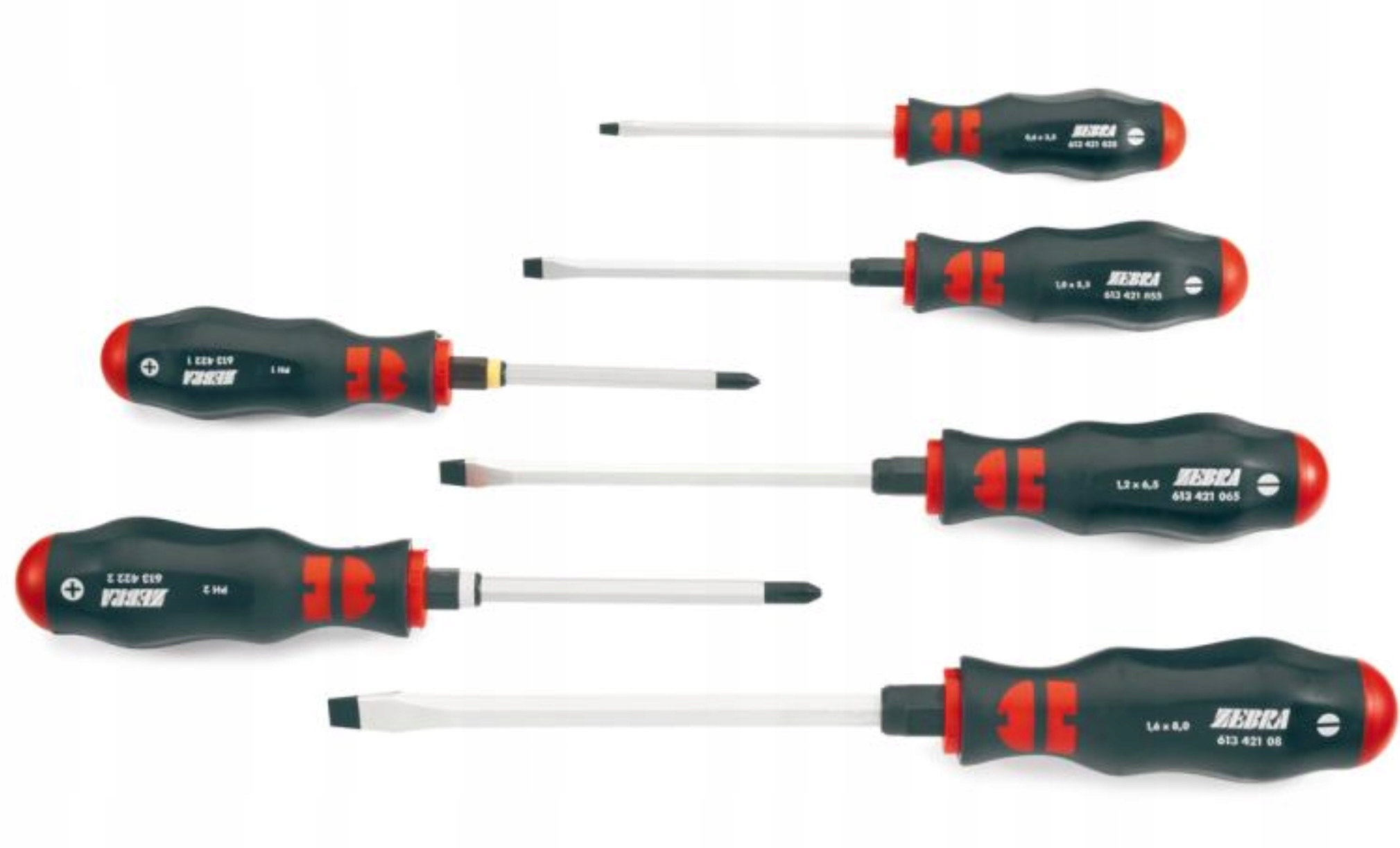 Wurth Zestaw Wkretakow 6 sztuk Zebra