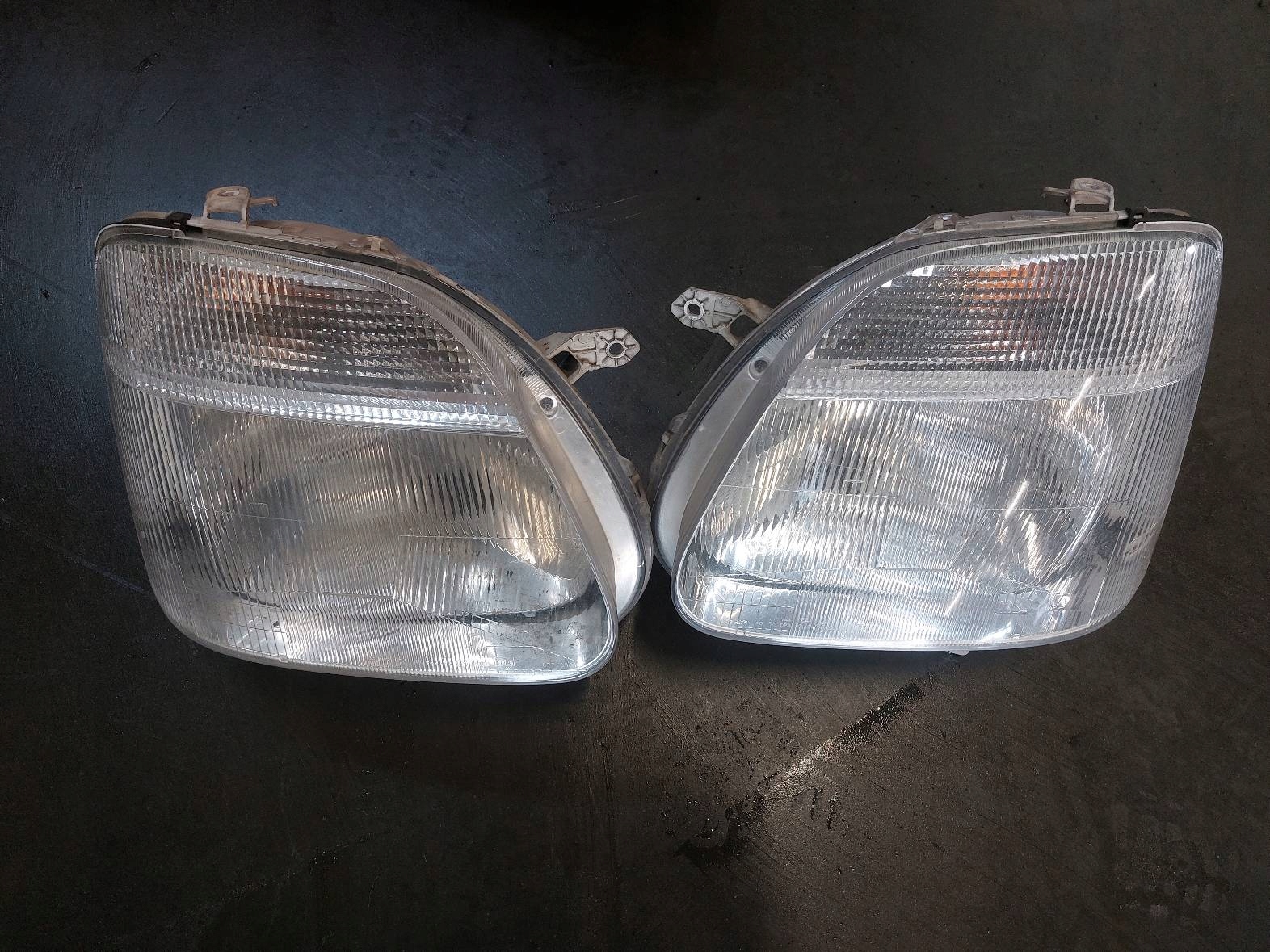 complete front bonnet bumper light fender OPEL AGILA A Z586
