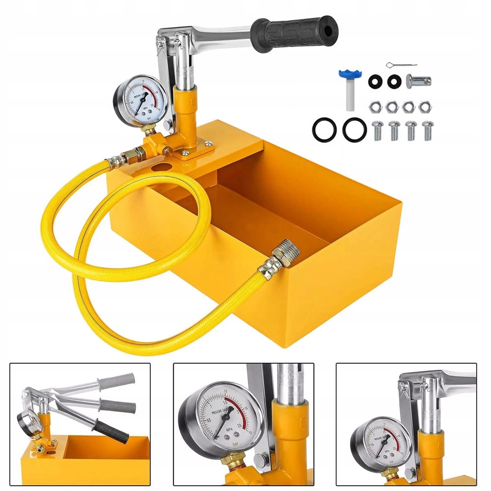 Ruční Pumpa Pro Tlakové Zkoušky Těsnosti 25 Bar 95 cm