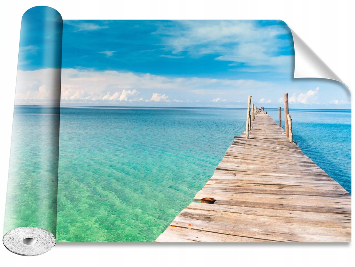 

Fototapeta Samoprzylepna Pomost Morze 312x219