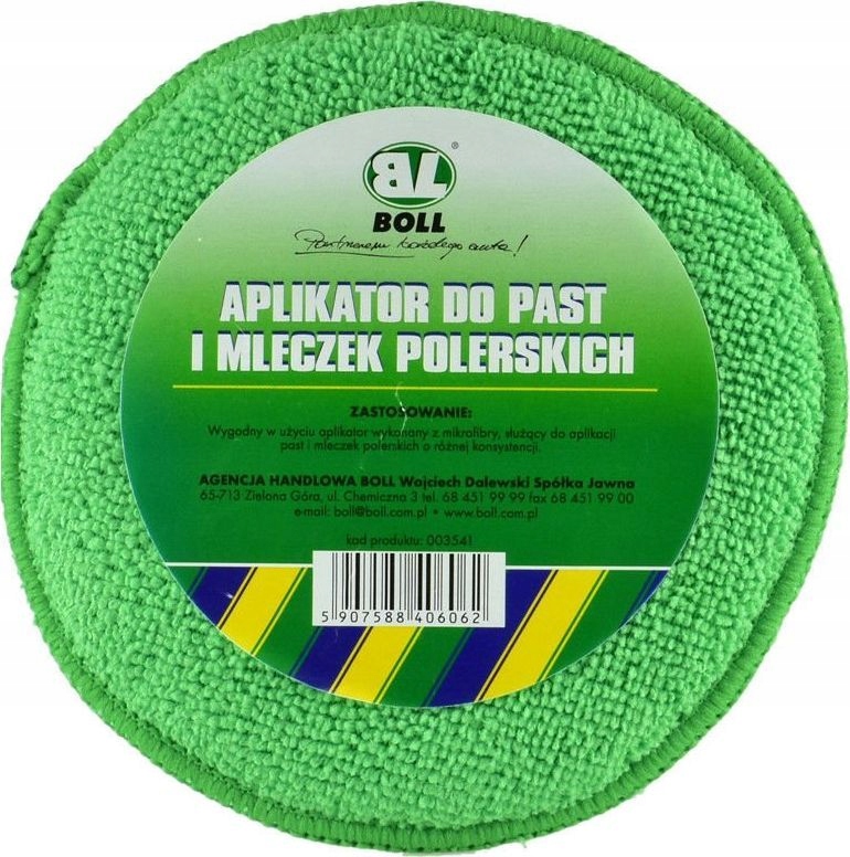 BOLL APLIKATOR Z MIKROFIBRY DO WOSKÓW PAST MLECZEK Producent Boll