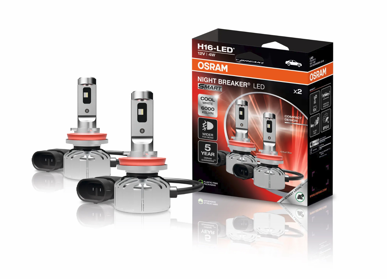 Osram Night Breaker Led Smart Led autožiarovky H16 do hmlových svetiel