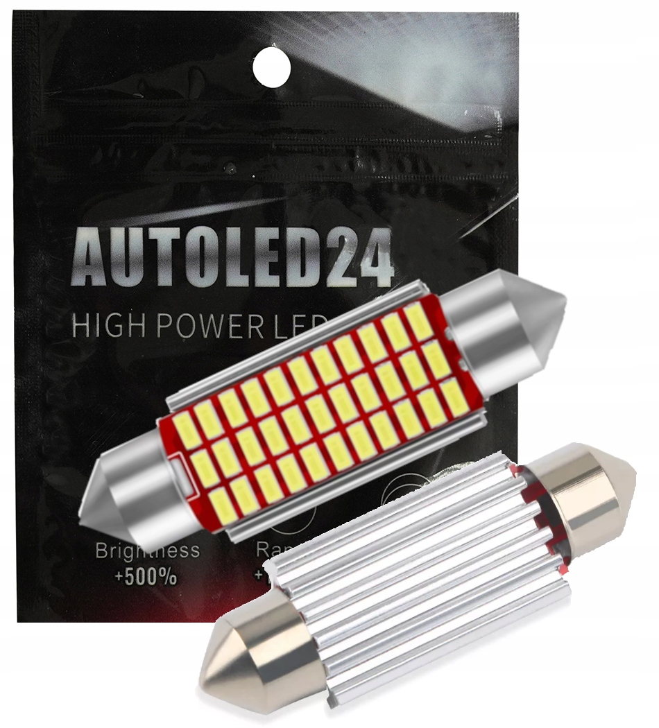 Żarówka 33 Led 3014 Smd Rurka 41mm Retrify Ultra Maxx Moc C5W C10W Canbus