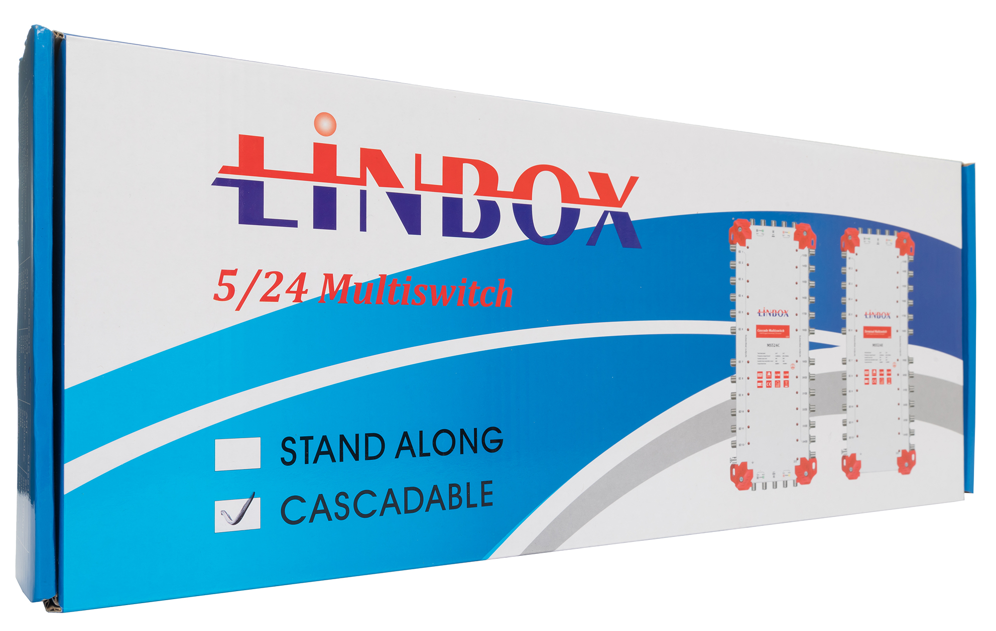 MULTISWITCH 5 WEJŚĆ 24 WYJŚĆ LINBOX 5X24 KASKADA Liczba wejść 5