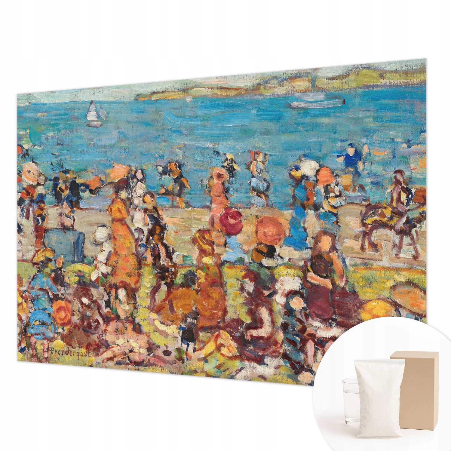 Flizelinová fototapeta do apartmánů lepidlo Plážová scéna 208 x 146 cm