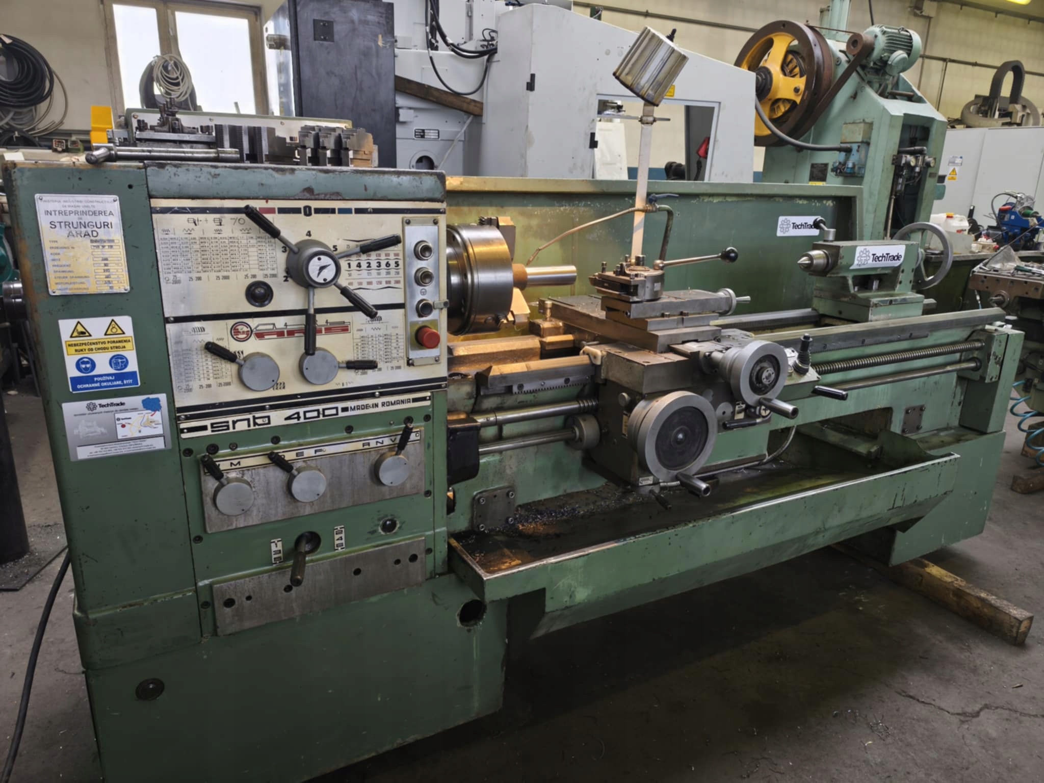 TOKARKA UNIWERSALNA SNB 400X1500 + DTR SUPER STAN
