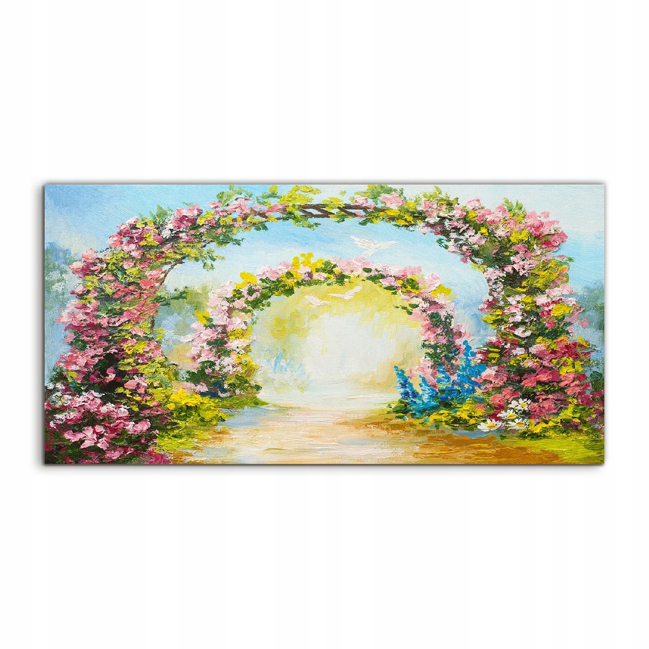

Fotoobraz akryl 100x50 na ścianę Lato Park Drzewa