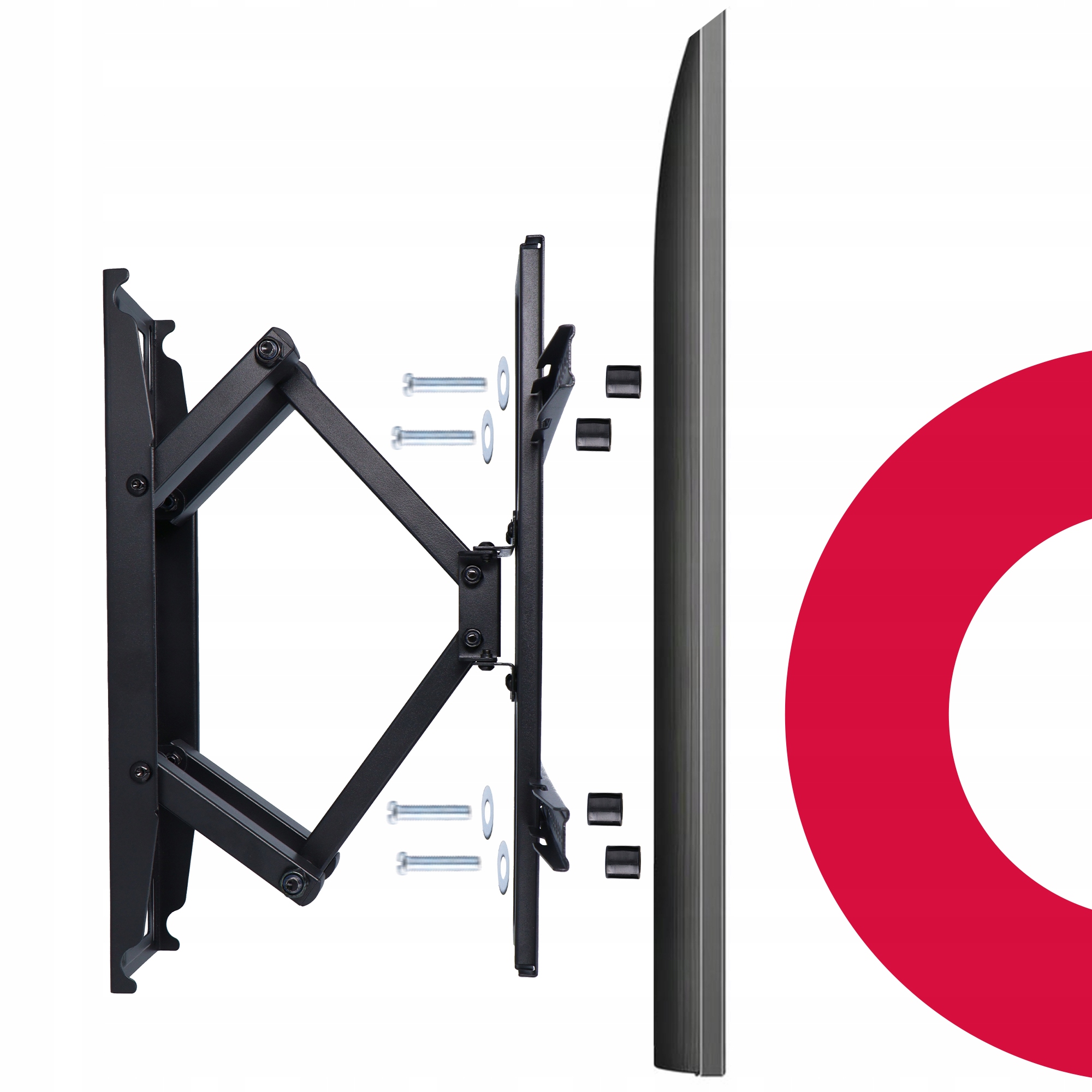 Držák pro televizor Lg 55'' otočný držák Tv na zeď, výklopný, pohyblivý