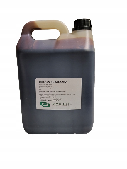 

Melasa Buraczana 5 KG-energia białko- więcej mleka