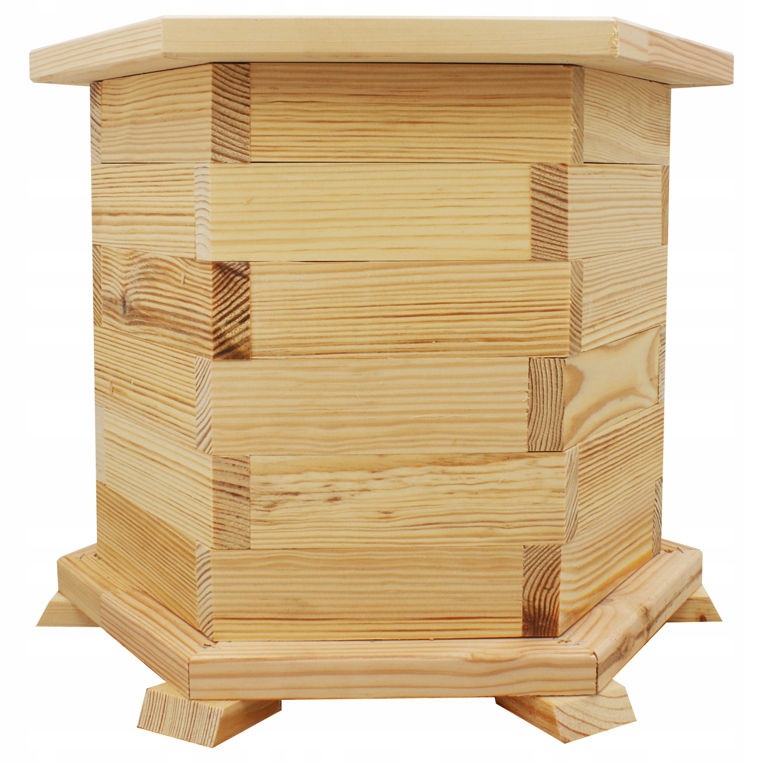 

Donice na kwiaty ogrodowe Drewno 30cm Producent Pl