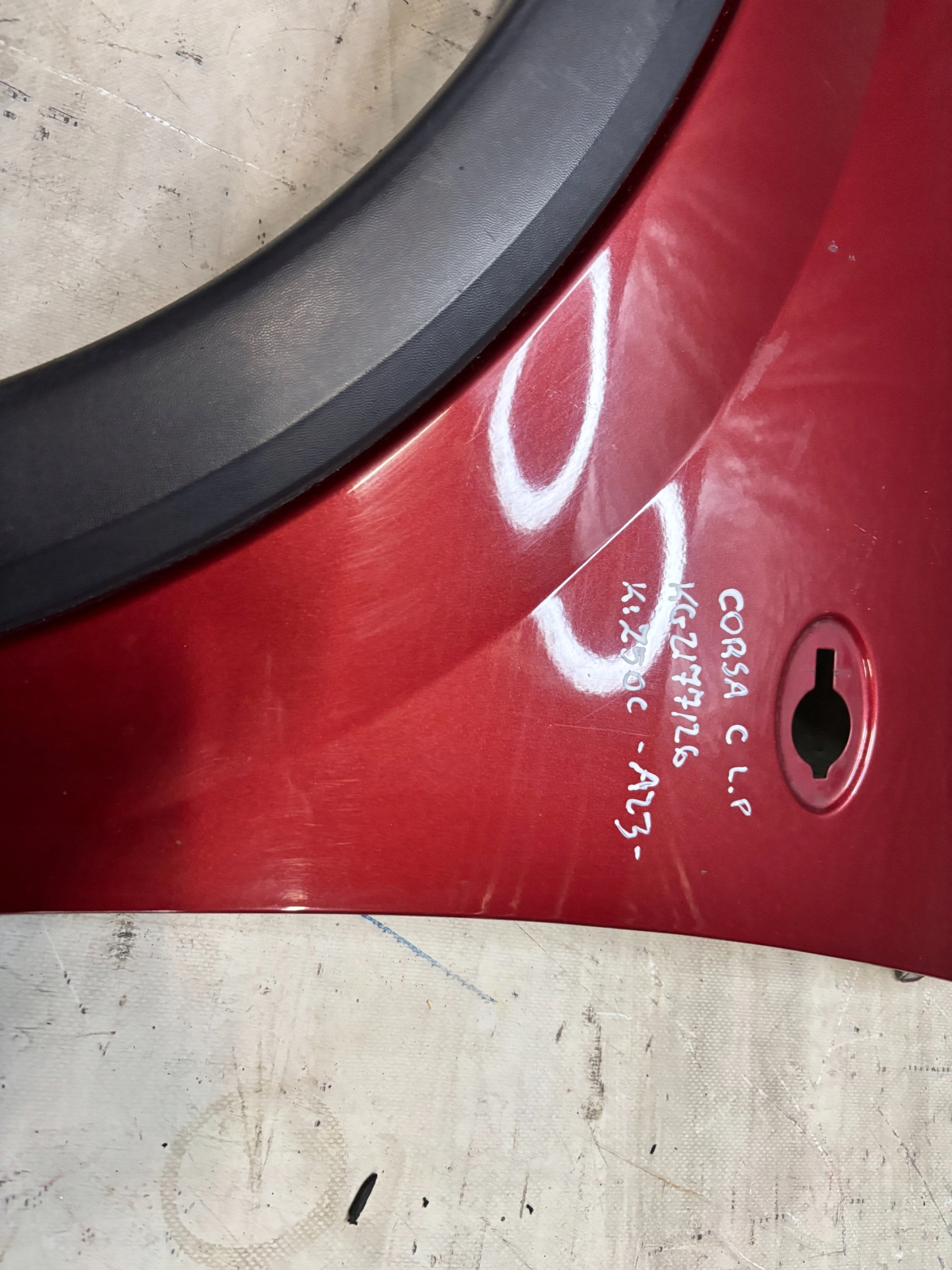 parafango sinistra OPEL CORSA C K: Z50C