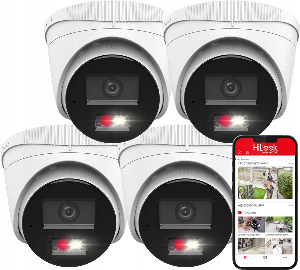 8MPx 4K kupolová kamera IPCAM-T8-30DL Externý mikrofón PoE