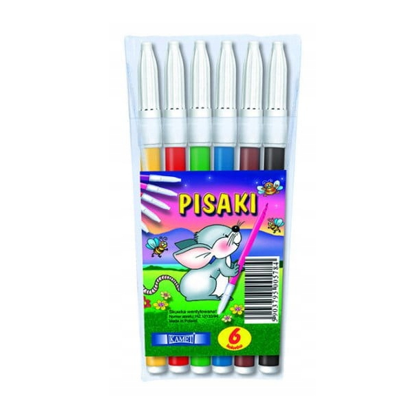 

Kamet Pisaki 6-kolorów