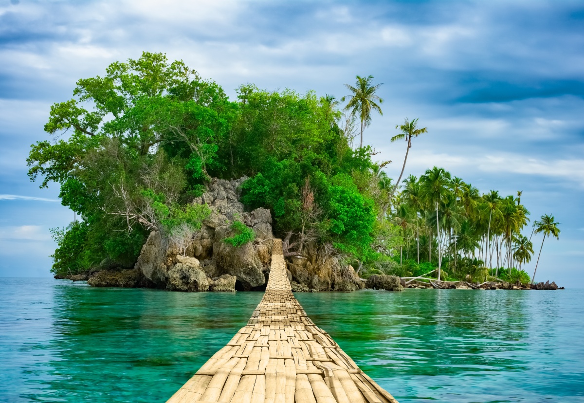 

Fototapeta Flizelinowa Most Wyspa 152x104