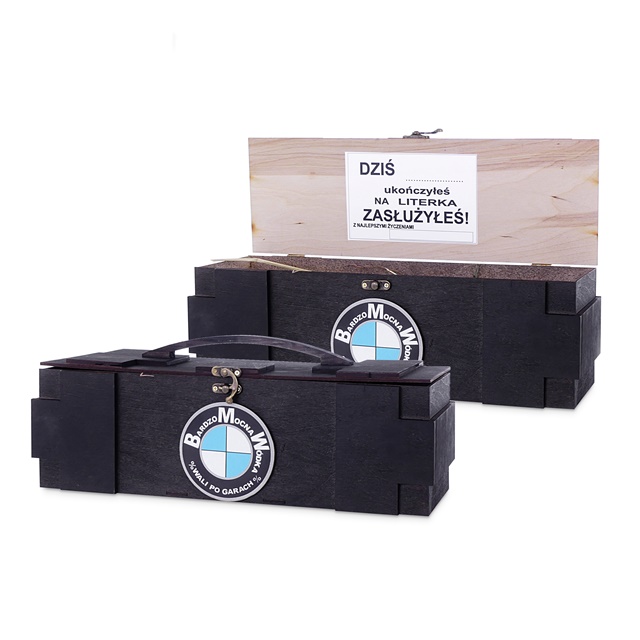 

Skrzynka na alkohol Bmw Bardzo Mocna Wódka