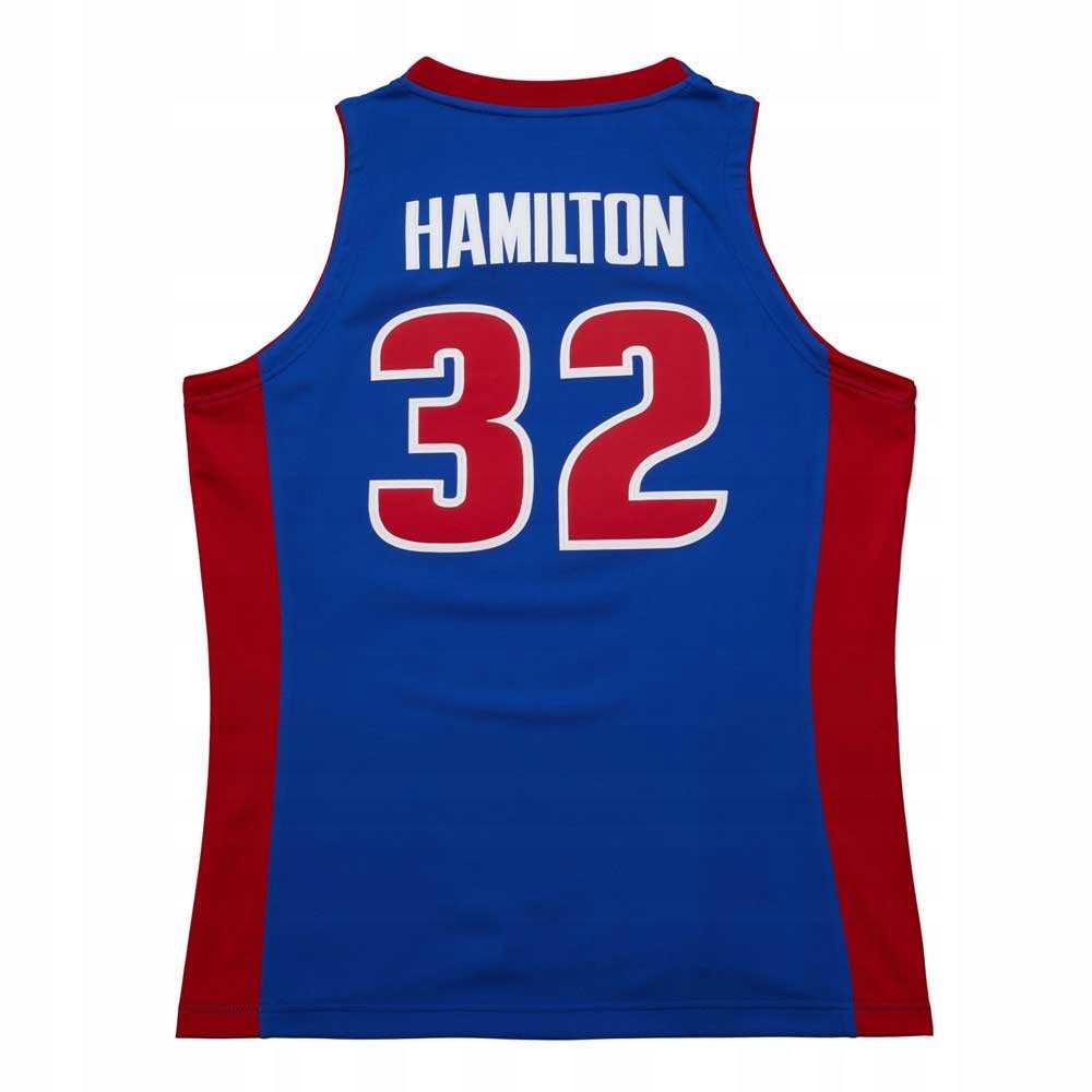 Koszulka Mitchell & Ness PISTONS 2003 RICHARD HAMILTON ROYAL - M Stan opakowania oryginalne