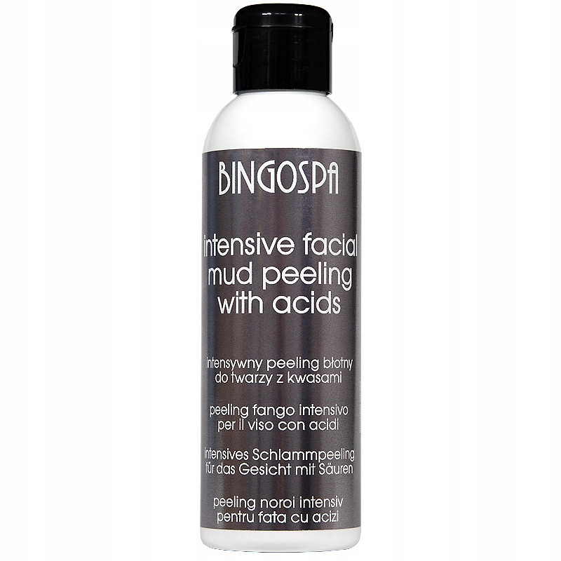 INTENSYWNY PEELING BŁOTNY DO TWARZY Z KWASAMI