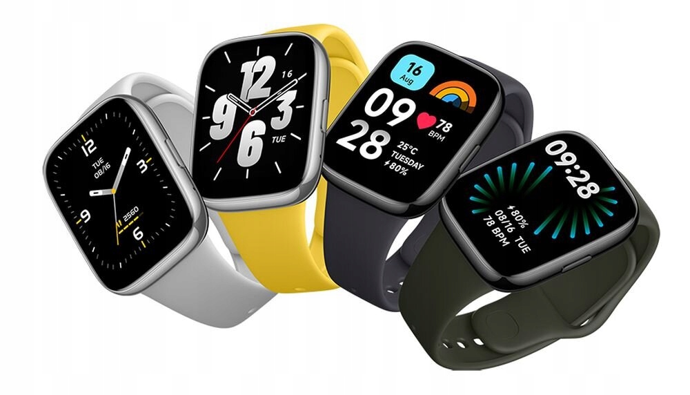 Smartwatch Xiaomi Redmi Watch 3 Active czarny Kolor czarny