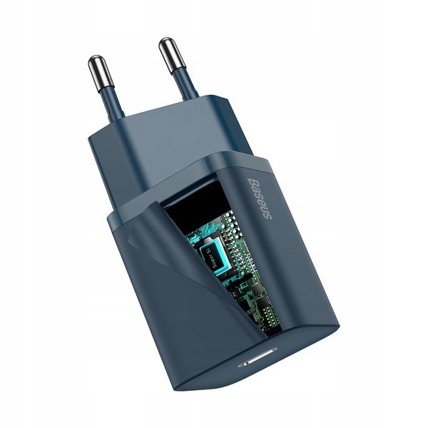 BASEUS SZYBKA ŁADOWARKA SIECIOWA DO TELEFONU ZASILACZ USB-C TYP-C QC 20W PD Marka Baseus