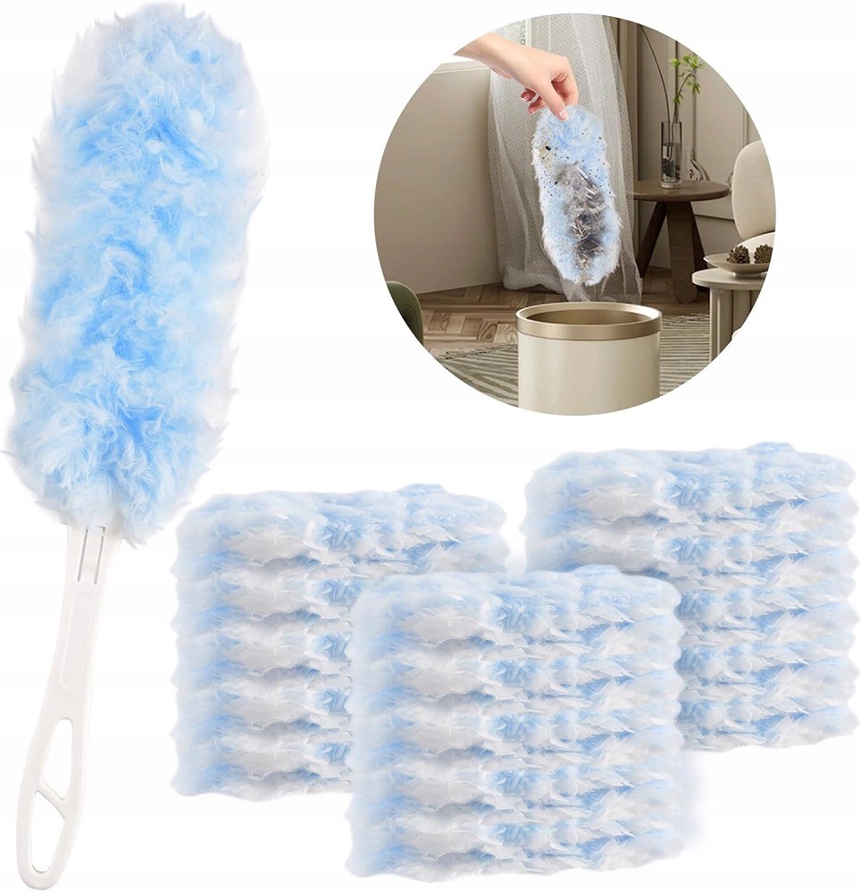 Levně Náplně Do Elektrostatické Metly, Náhradní Prachovka, Úklid