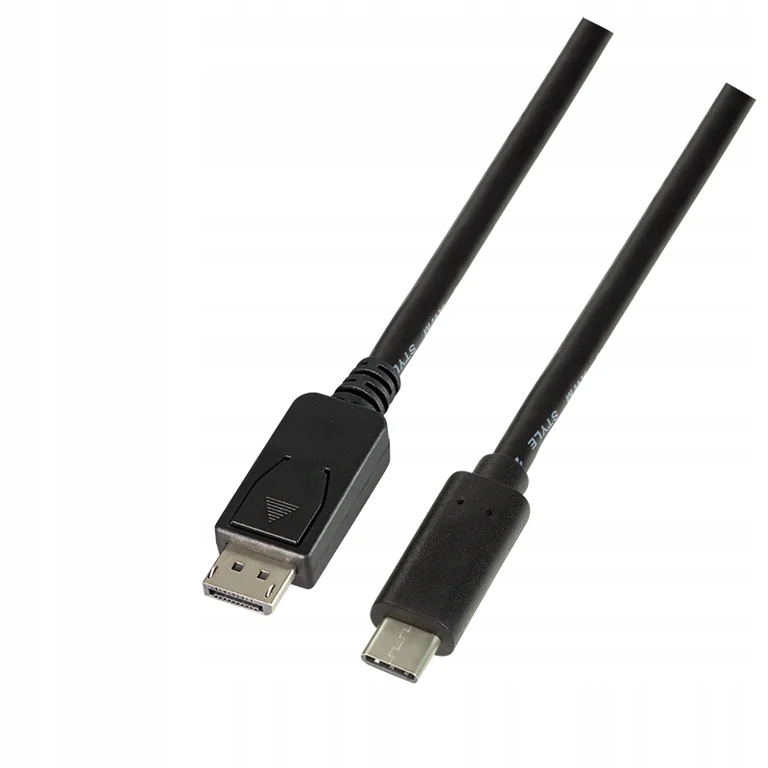 LogiLink UA0336 adapter kablowy 3 m USB Type-C DisplayPort Czarny