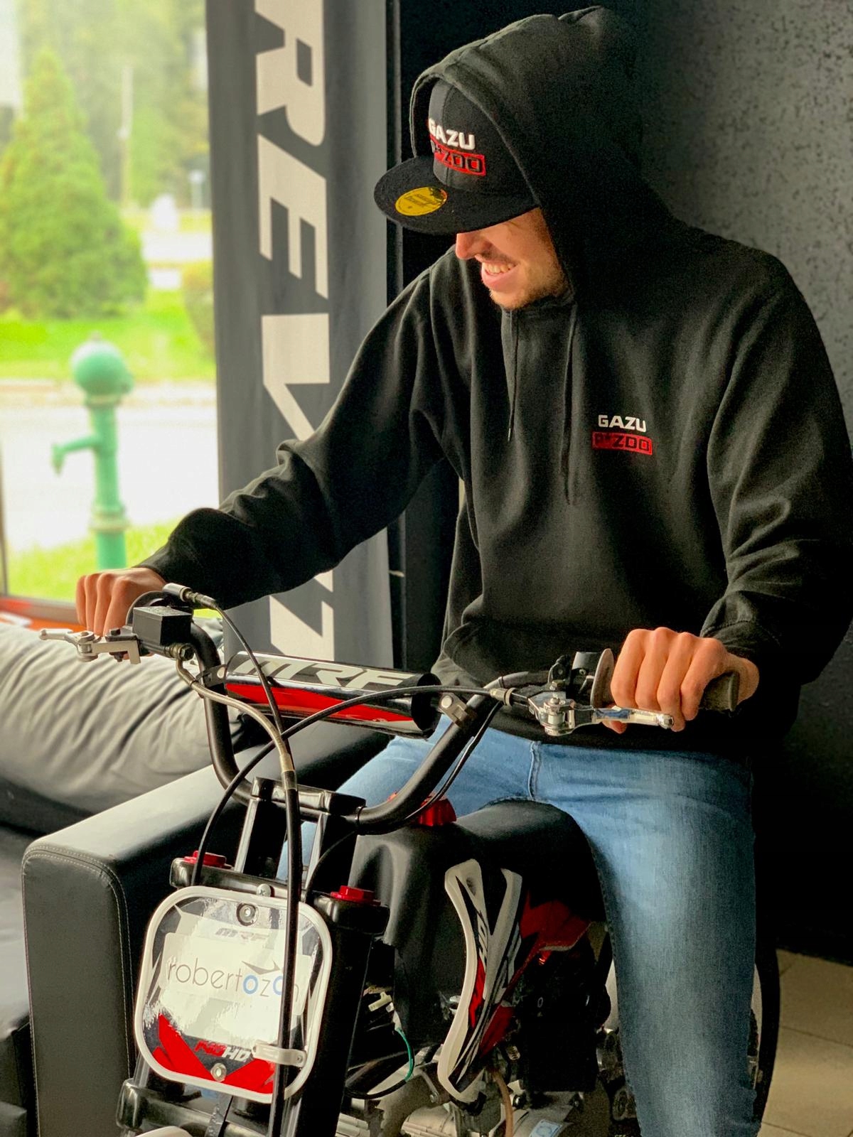 Bluza dla Motocyklisty GAZU P*ZDO Motocyklowa moto Rozmiar XL