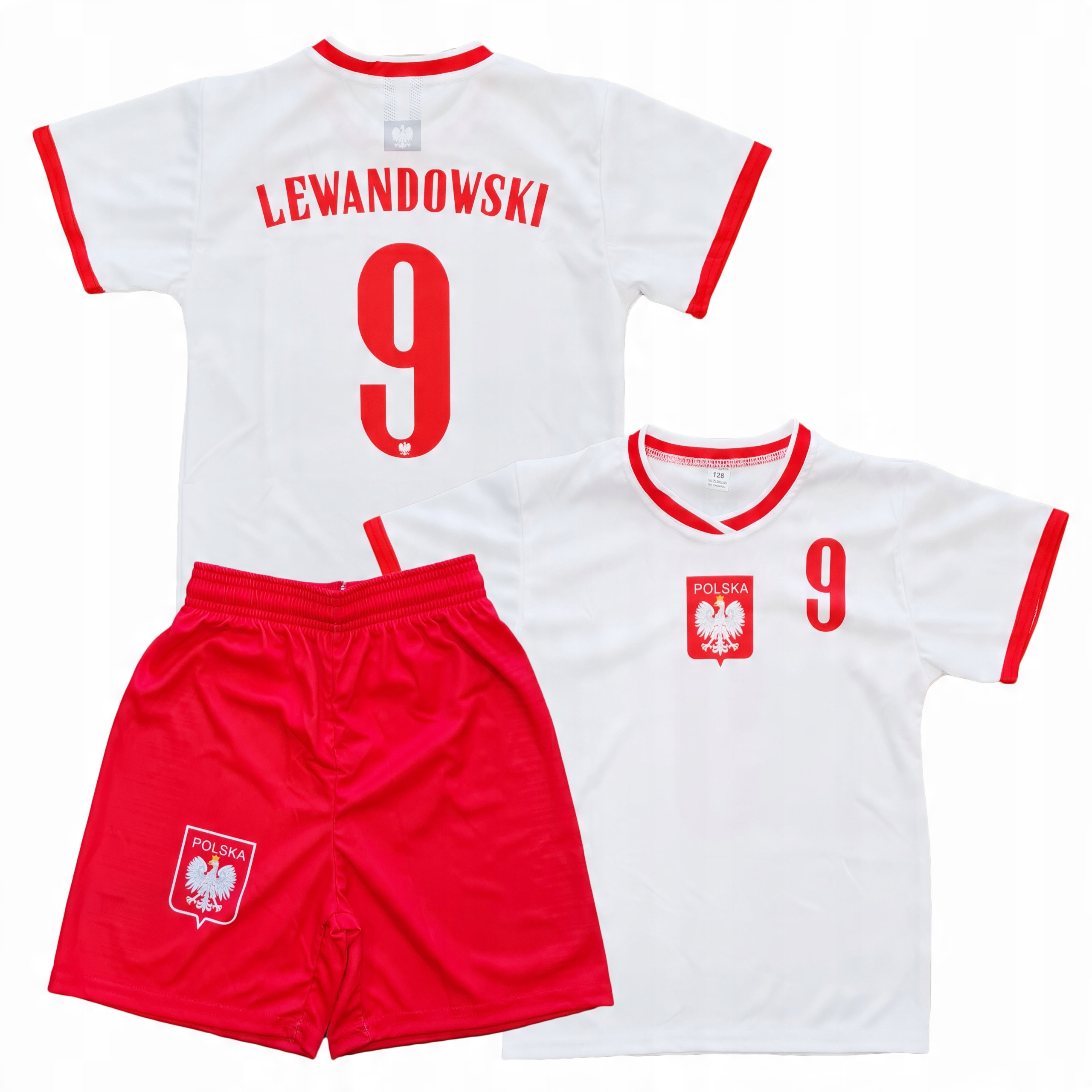 

Komplet Piłkarski Lewandowski Polska 128 cm