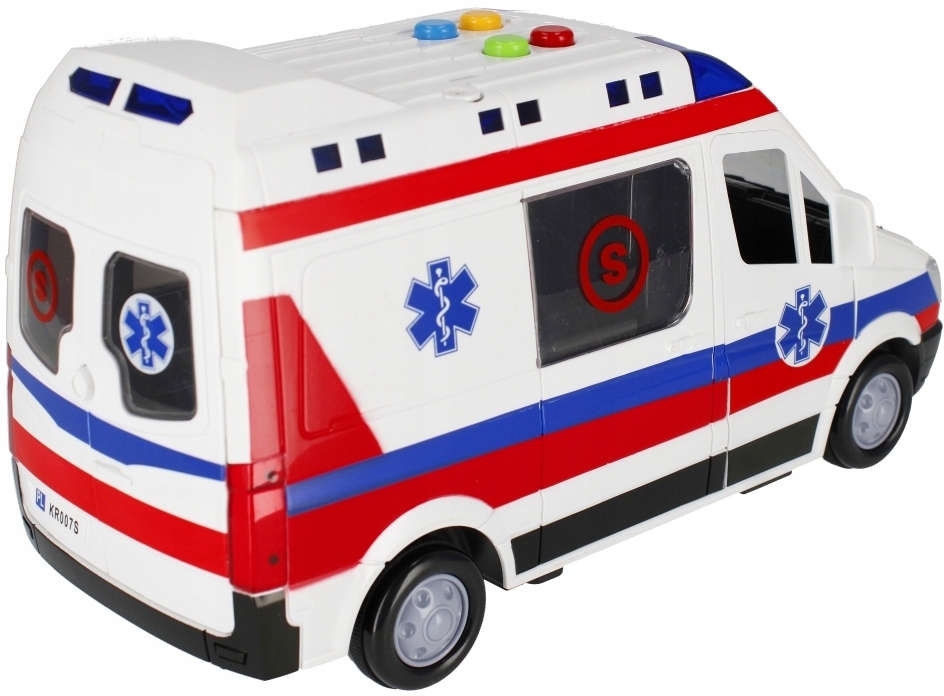 MOJE MIASTO POGOTOWIE AMBULANS KARETKA POGOTOWIA DŹWIĘKI ŚWIATŁO Kod producenta 432683