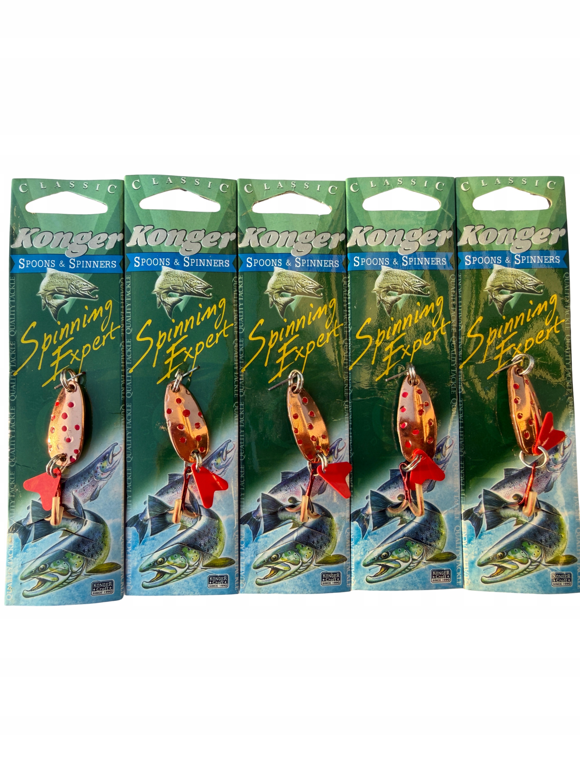Błystka Wahadłowa Konger 6 cm 7 g Spinning Szczupak Okoń