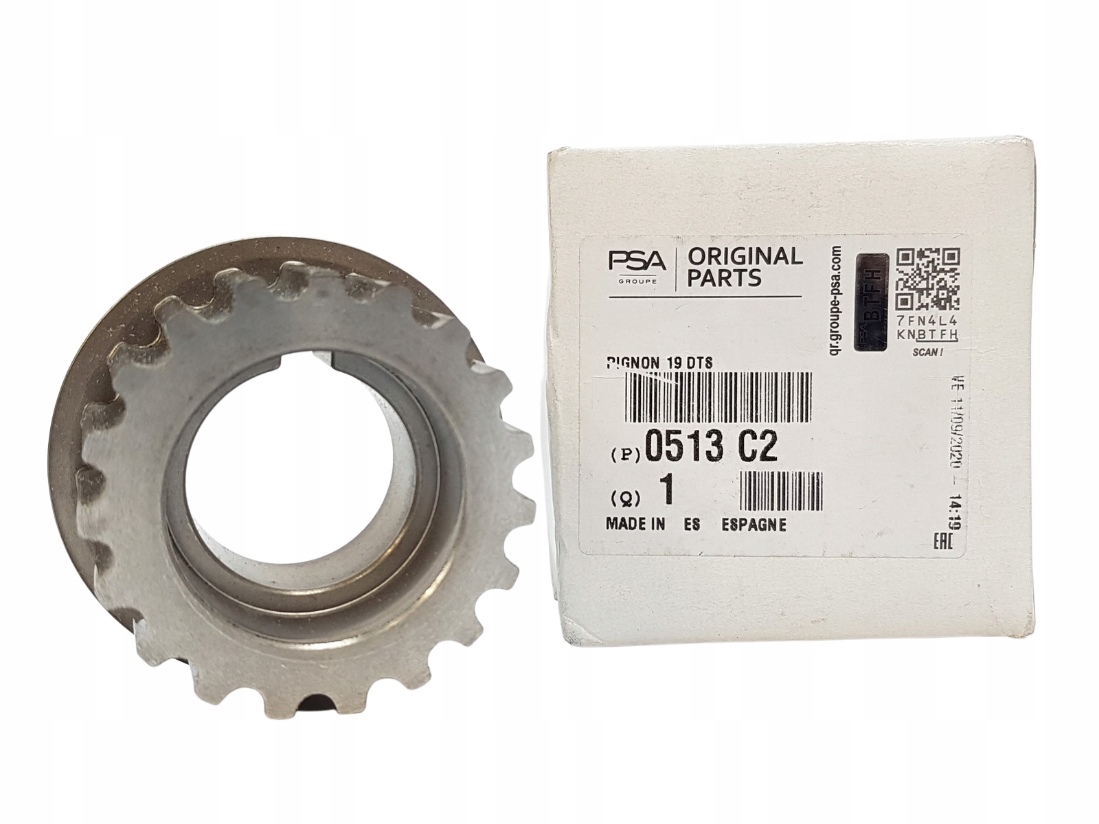 Koło Rozrządu Oryginał Citroen Peugeot C4 C5 407 2.0 16V 0513C2