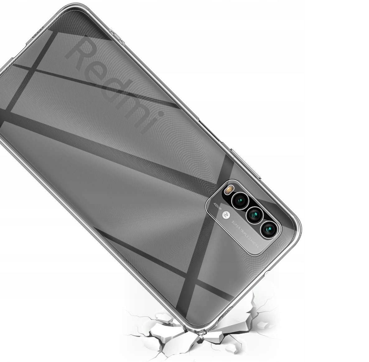 Etui do Xiaomi Redmi 9T Clear Case + Szkło 9H Kod producenta D114