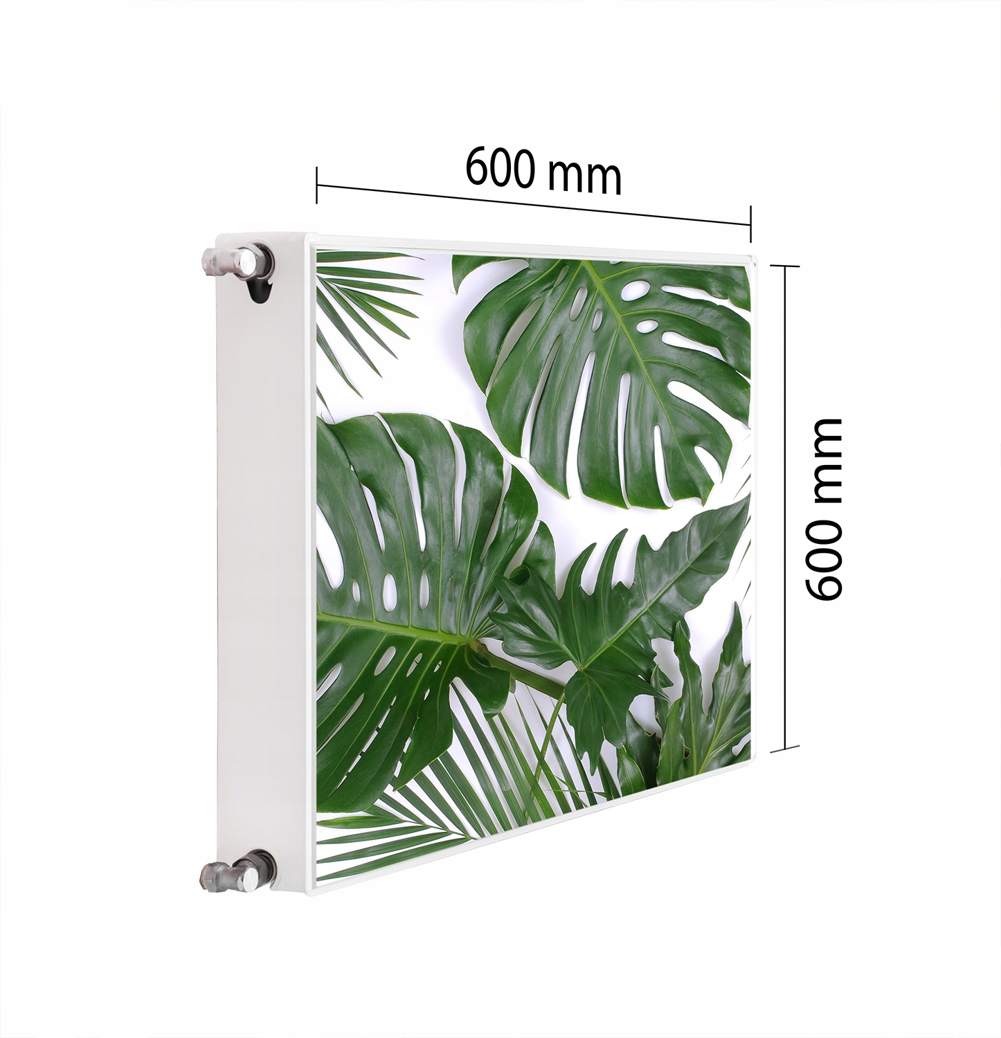 Magnetická Krytka Na Radiátor 60x60 Monstera Mata Magnet