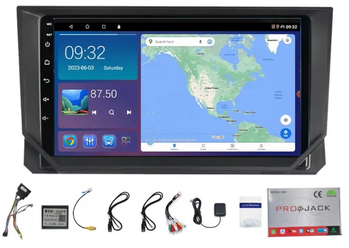 Rádio Navigácia Gps Seat Arona 2018-2023 Wifi Carplay Bt Usb 2GB 64GB