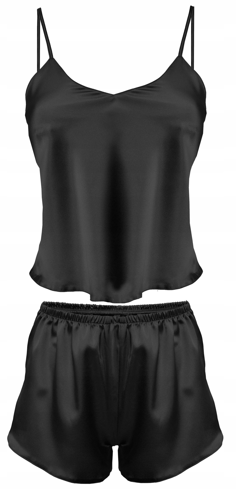 

Komplet Karen M, Satyna Czarny