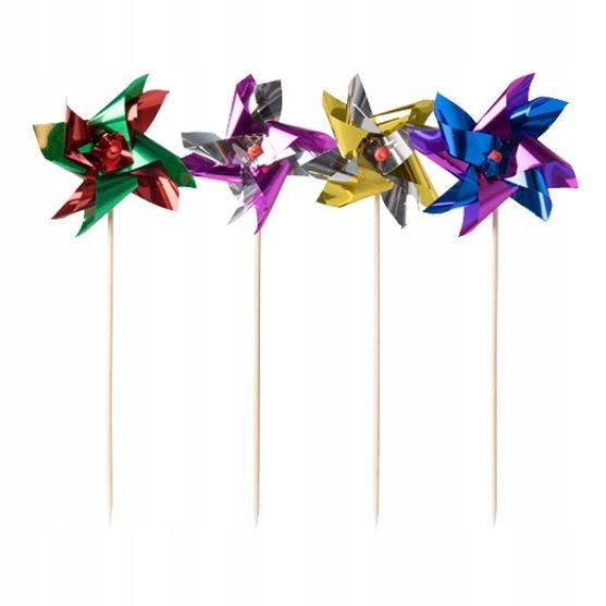 Wykałaczki bankietowe WIATRAKI 17,5 cm Party 100 szt.