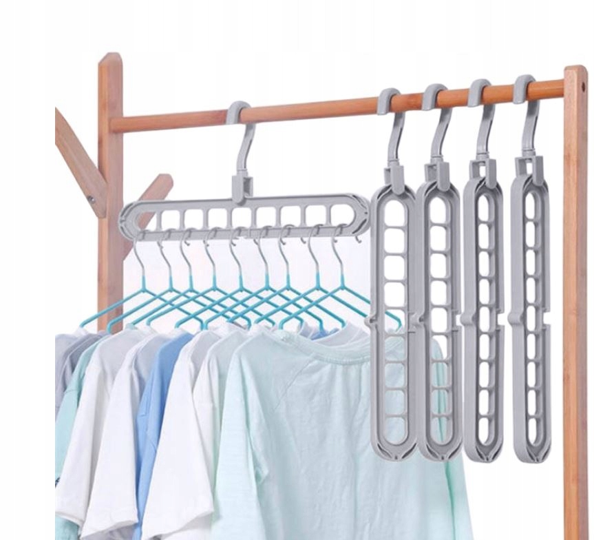 ORGANIZER DO GARDEROBY SZAFY NA WIESZAKI 2w1 EAN (GTIN) 5903858190310