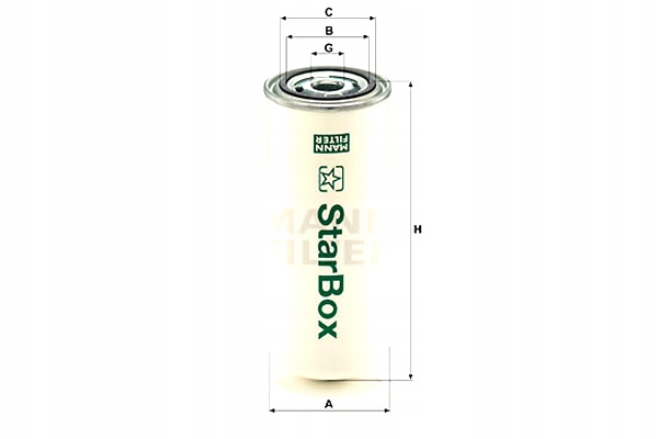 FILTR POWIETRZA AGRO MANN-FILTER Marka Mann-Filter