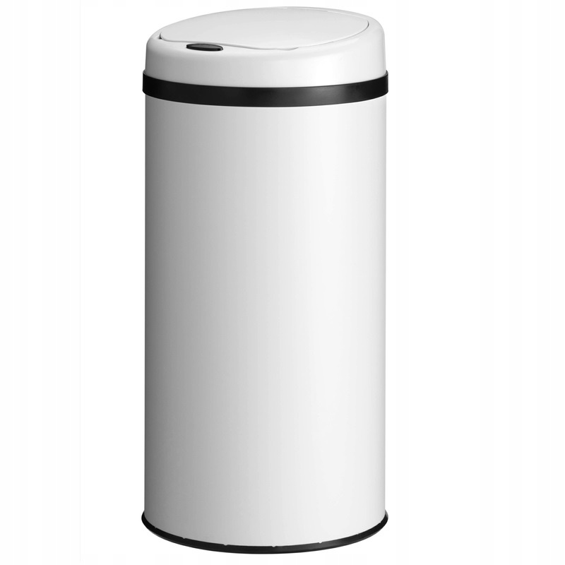 Automatyczny Bezdotykowy Kosz Na Śmieci Biały 42L