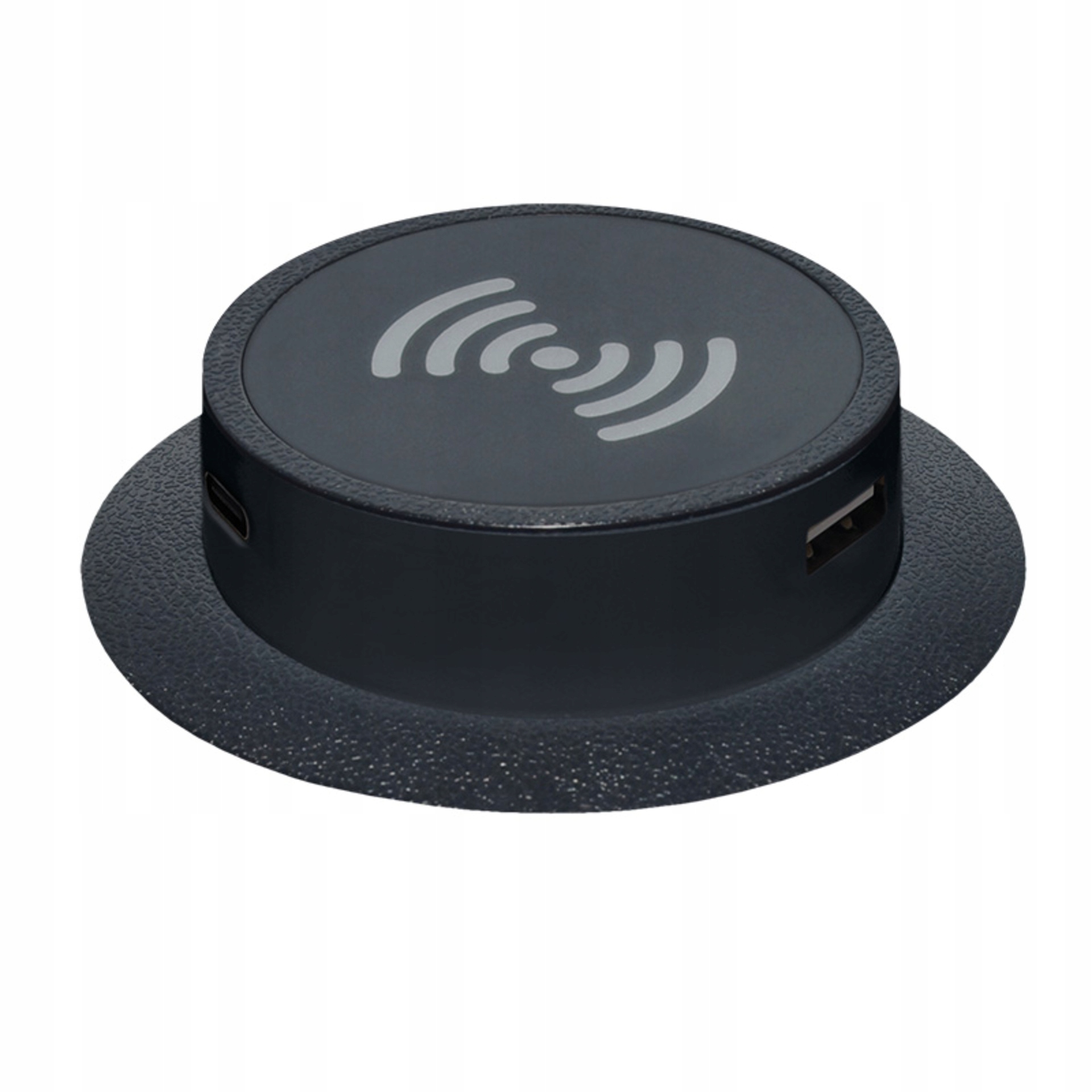 Solight výsuvná nabíječka 15W Qi Usb A+c 20W Pd, černá, DC64BW-PD20