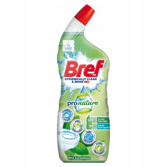 

Bref Pro Nature Mint & Eucalyptus Wc żel 700ml