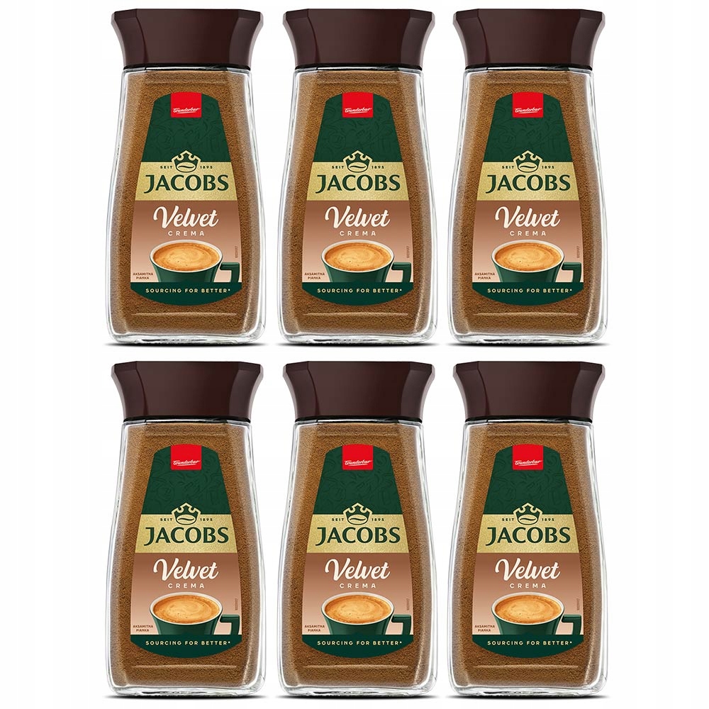 Kawa rozpuszczalna Jacobs Velvet 6x200g
