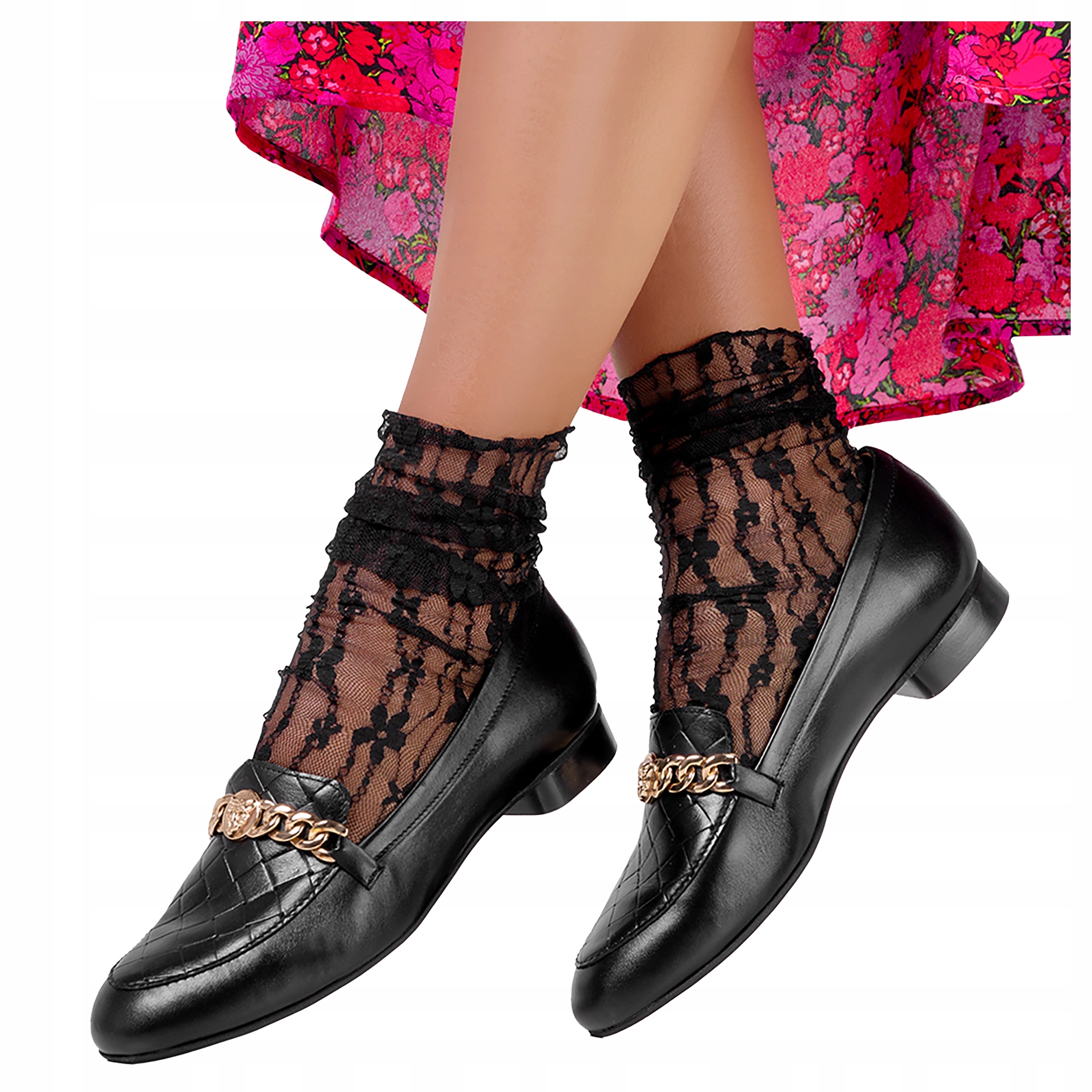 Dámské Mokasíny Kožené Černé Nazouvací Polobotky Lehké Komfortní vel. 36