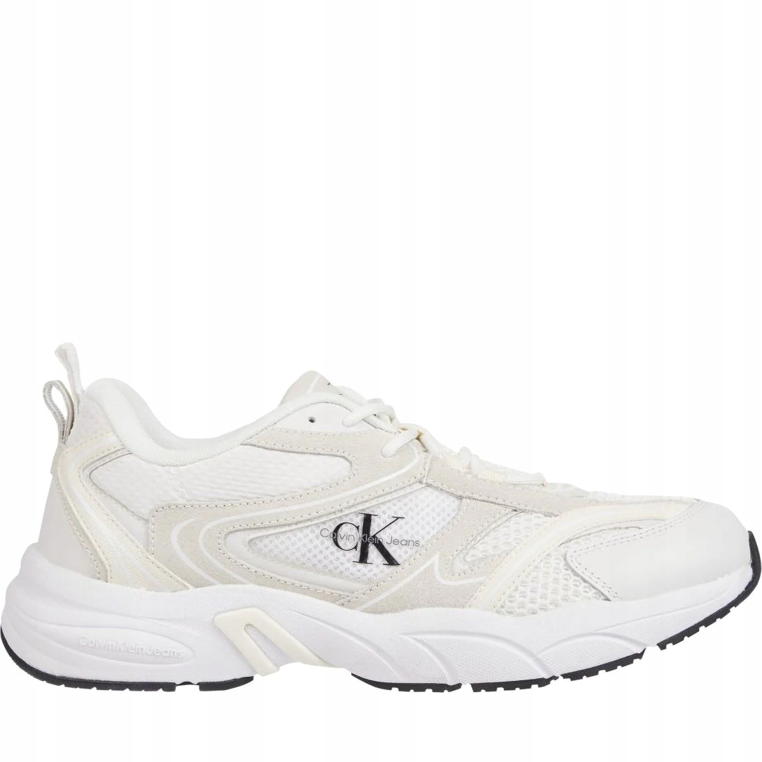 Calvin Klein Jeans pánské tenisky Retro Tennis Oversized bílá velikost 43