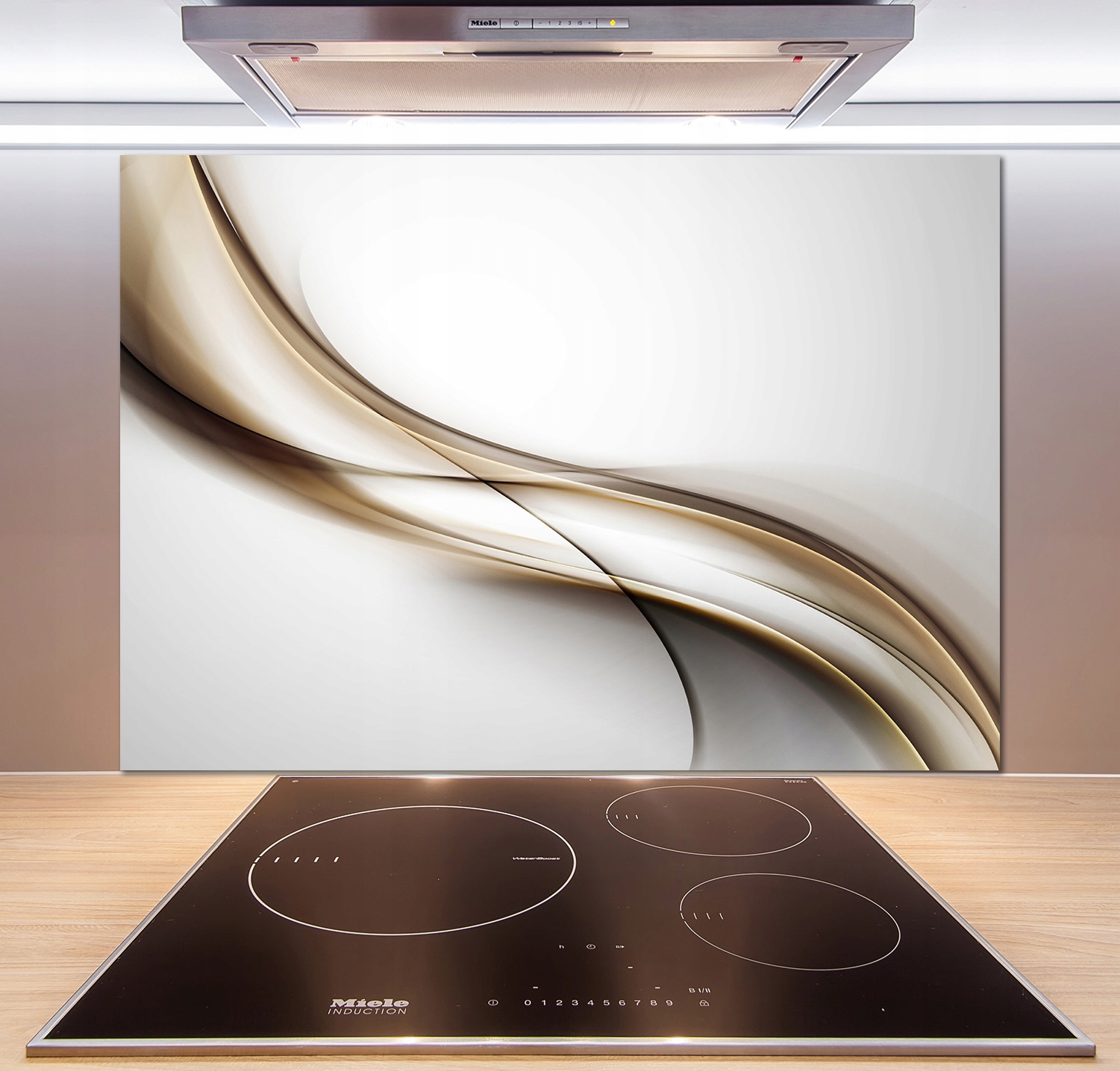 

Panel dekor szkło Brązowa fala 100x70 cm + Klej