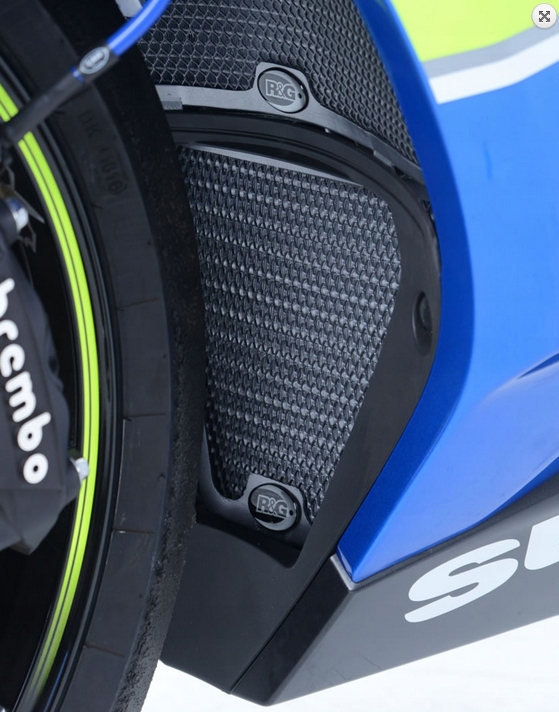 Kryt Chladiča Oleja Rg Racing Suzuki GSX-R1000/R (17-) Modrý