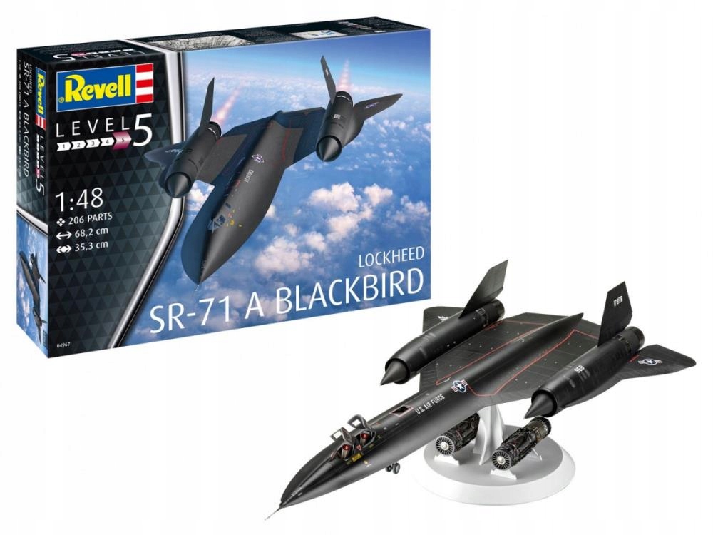 Model Plastový Lockheed SR-71 Blackbird 1/48