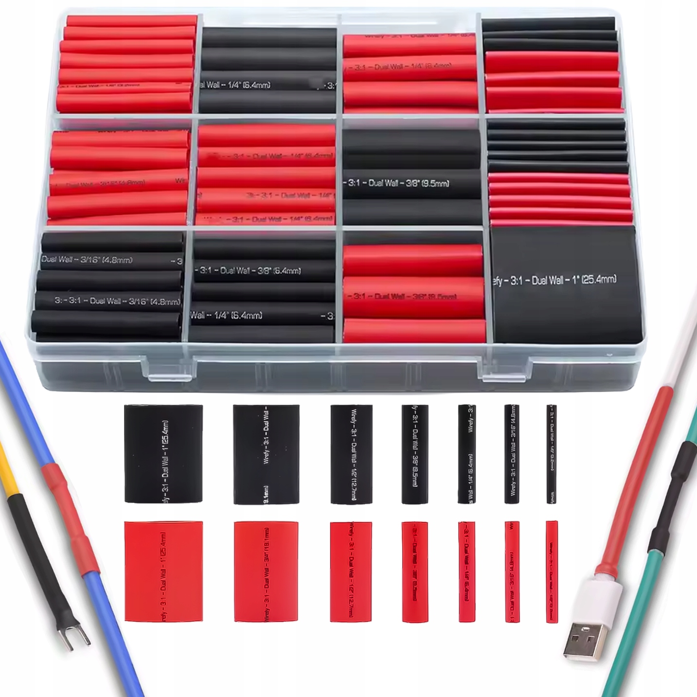 Термоусадочная изоляционная трубка полиэтилен